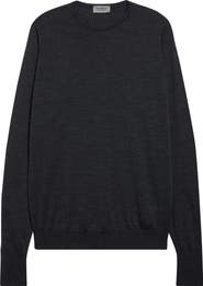 John Smedley Marcus Virgin Wool Crewneck Sweater