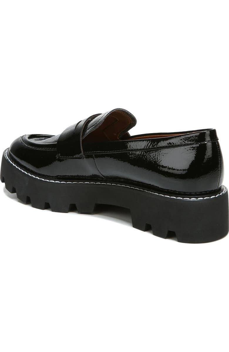 Franco Sarto Bazel Platform Lug Sole Loafer, Alternate, color, Black