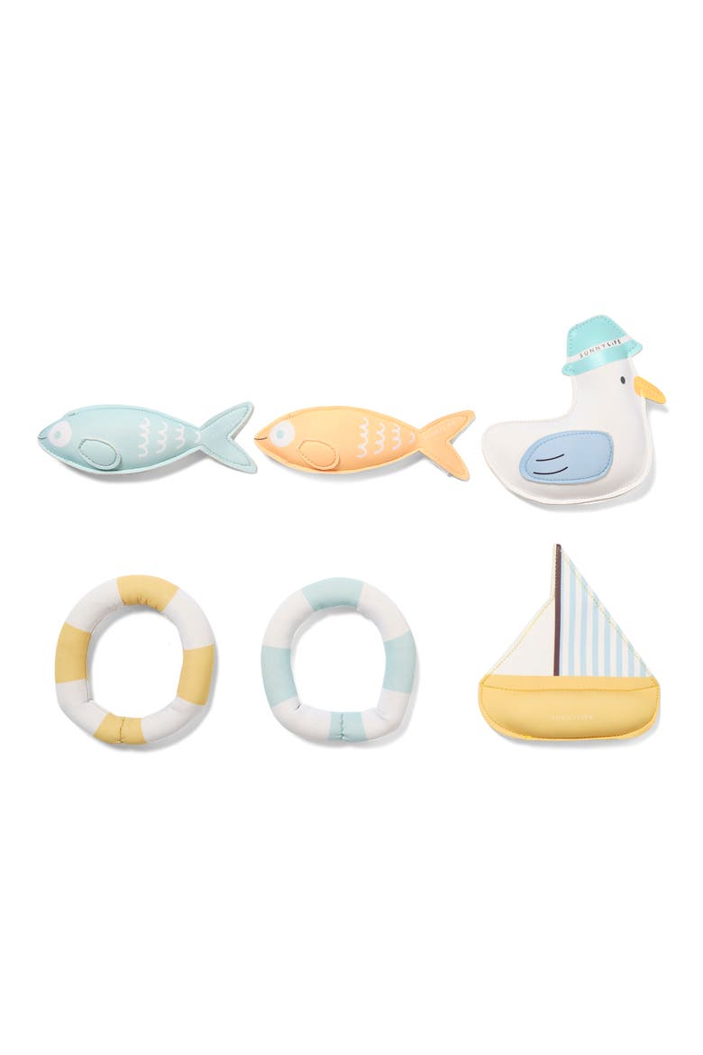Kids' Set of 6 Dive Buddies, Alternate, color, BLUE