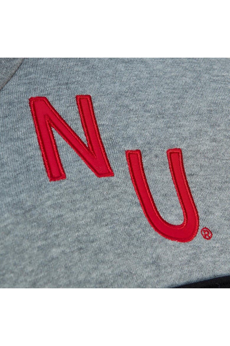 Men's Mitchell & Ness Red Nebraska Huskers Head Coach Pullover Hoodie, Alternate, color, Red