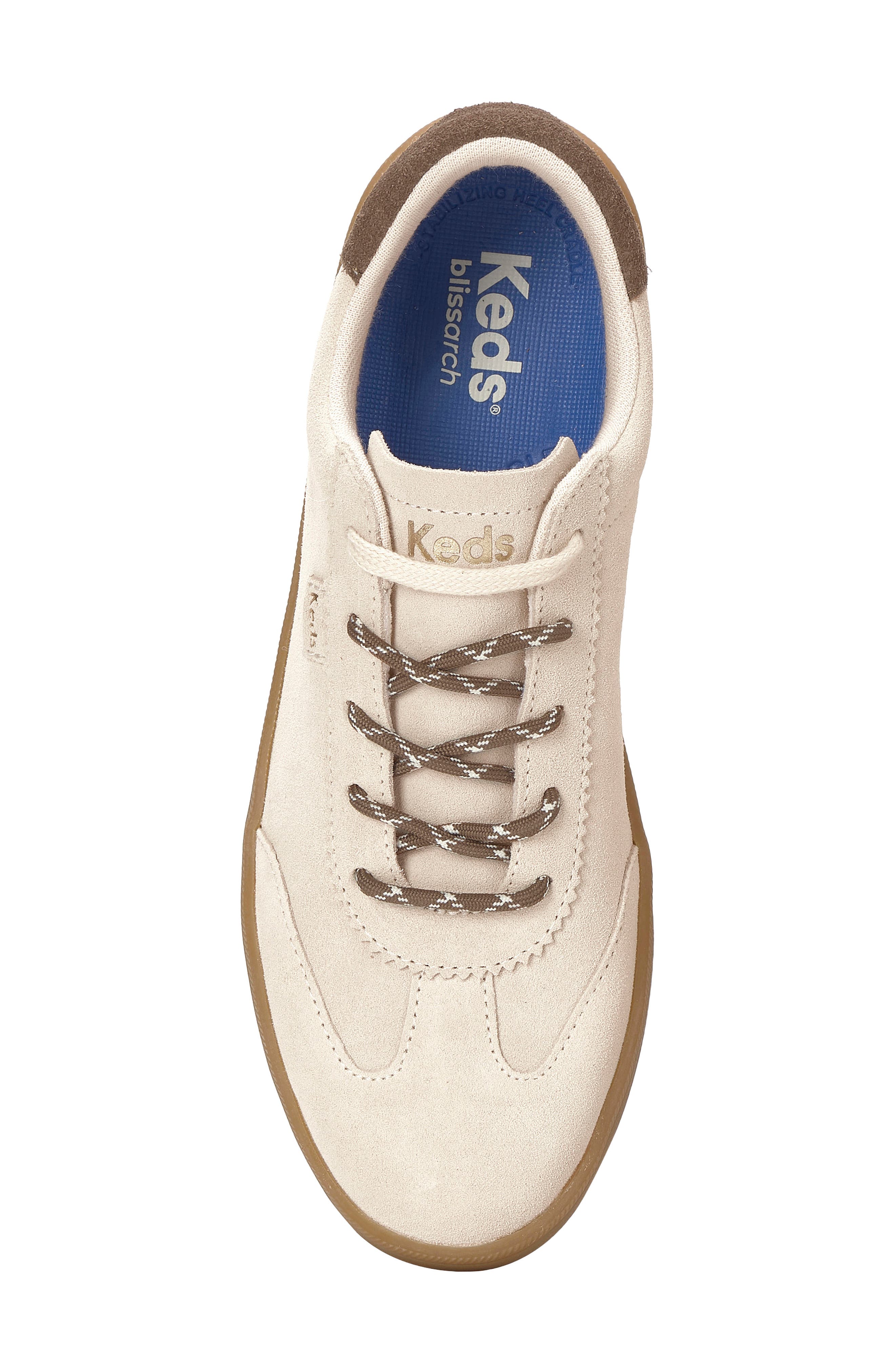 Ace II Leather Sneaker, Alternate, color, PARCHMENT
