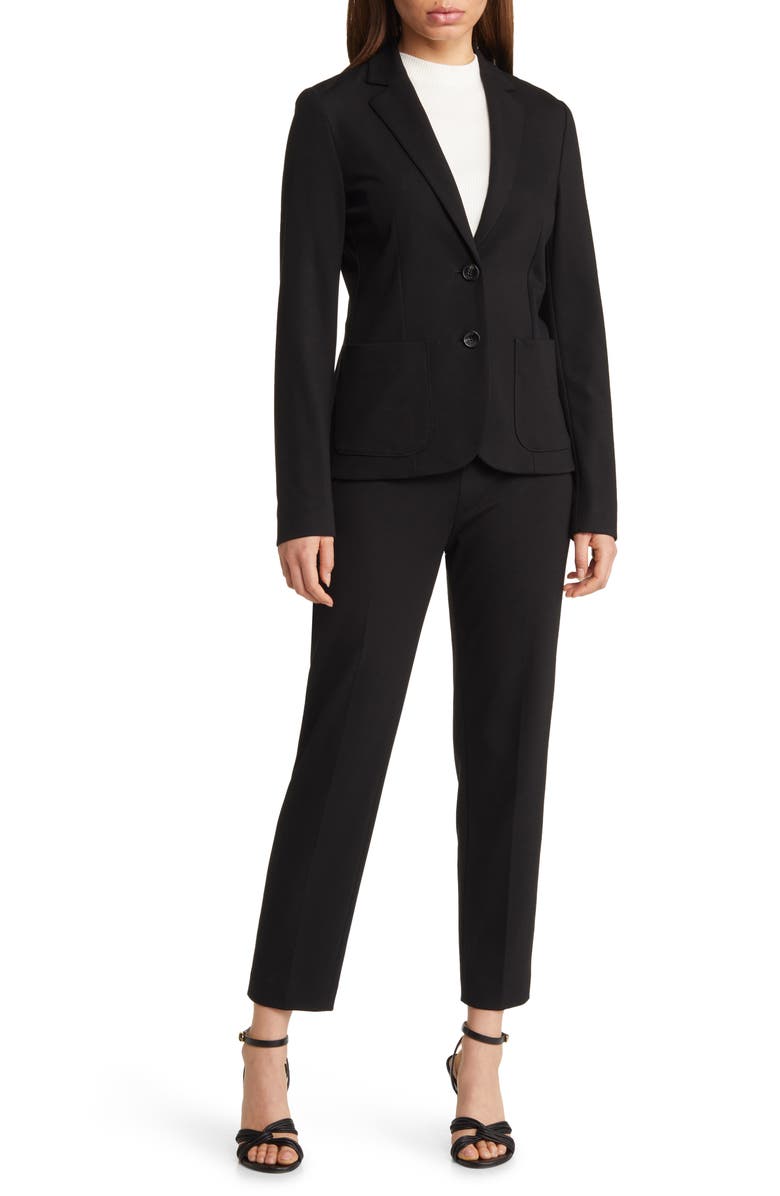 BOSS Jonalahra Single Breaste Blazer, Alternate, color, Blk