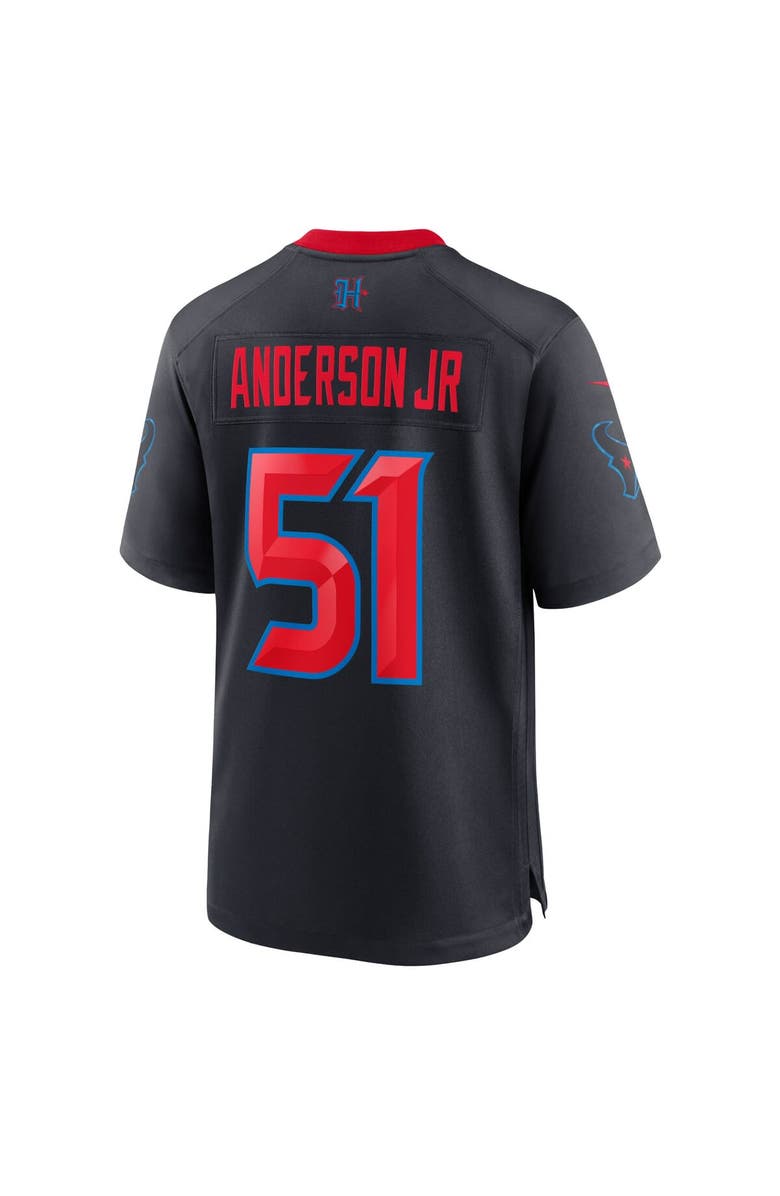 Nike Men's Nike Will Anderson Jr. Navy Houston Texans 2nd Alternate Game Jersey, Alternate, color, Navy