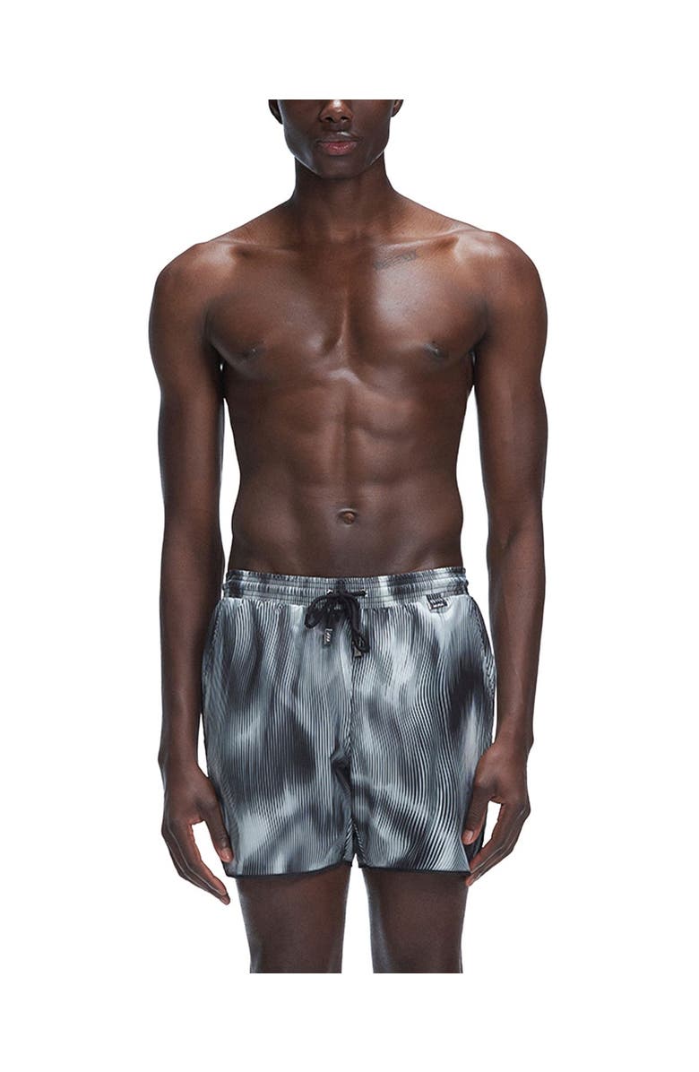 Moeva Griffin - Men Swim Shorts, Main, color, Black