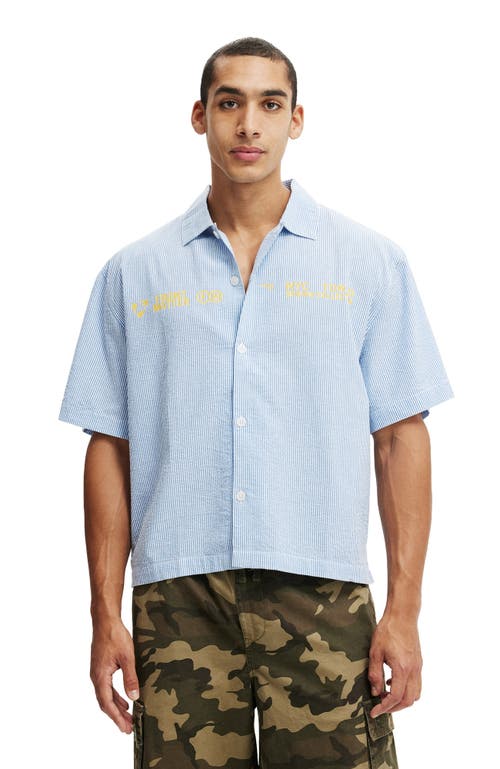 Cotton On Ventura Short Sleeve Shirt In White