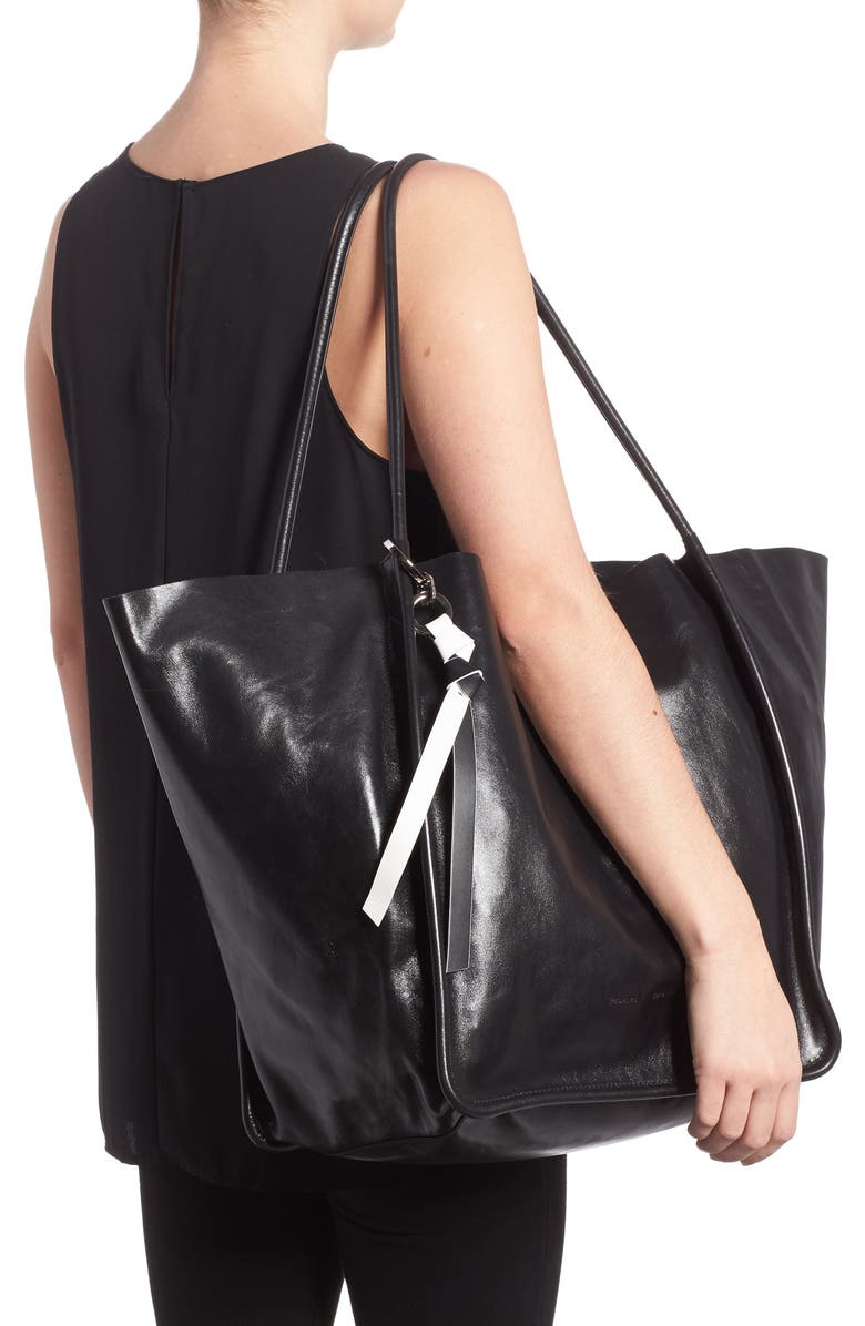 Proenza Schouler Extra Large Leather Tote, Alternate, color,