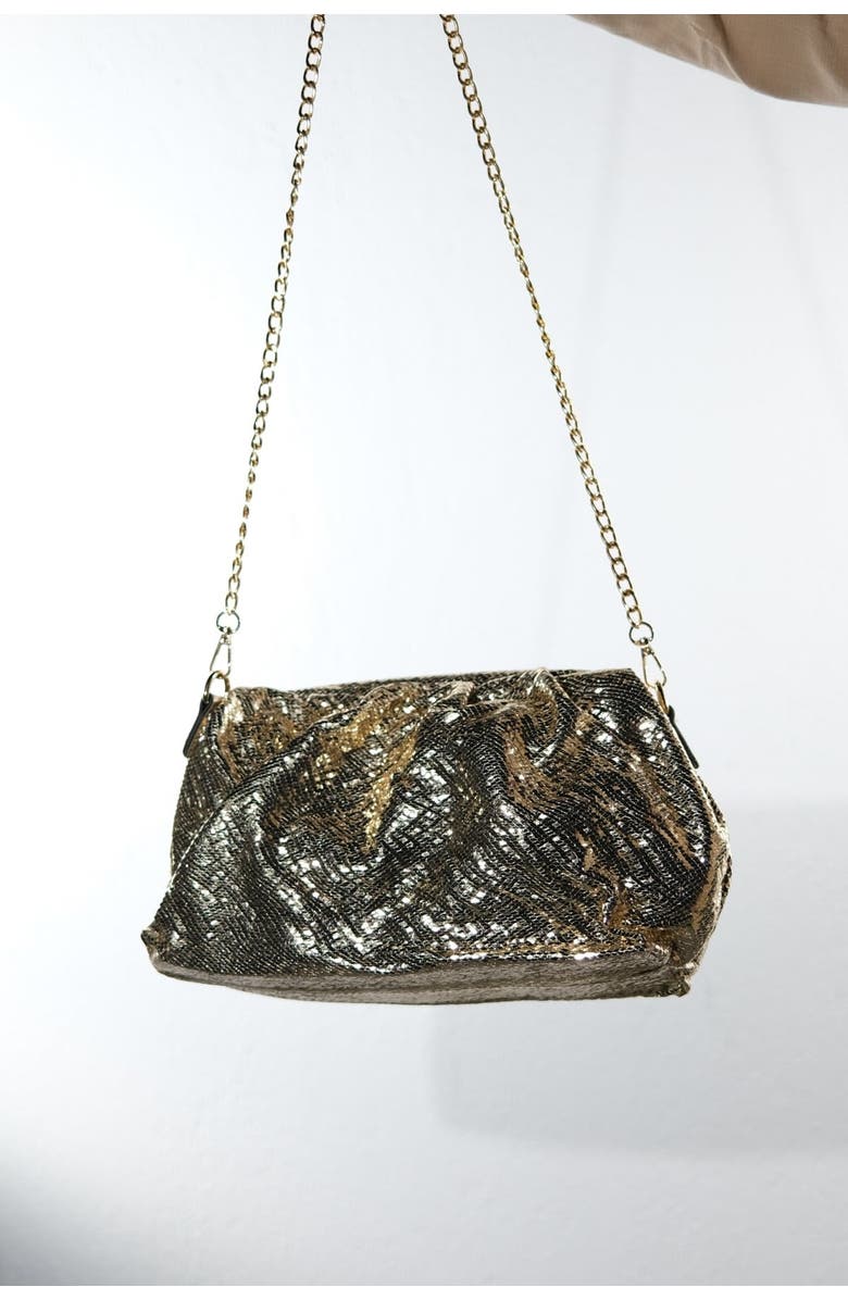 Prologue Shoes Uvera Fashion Handbag, Alternate, color, Gold