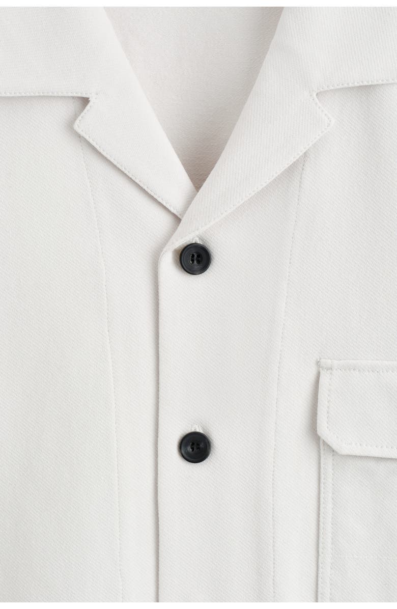 COS Cotton Utility Shirt, Alternate, color, White