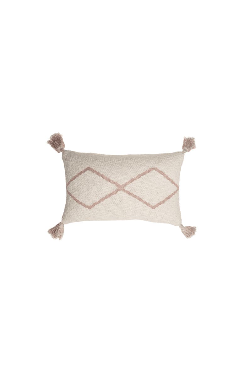 Lorena Canals Knitted cushion Little Oasis, Main, color, Natural, Pale Pink