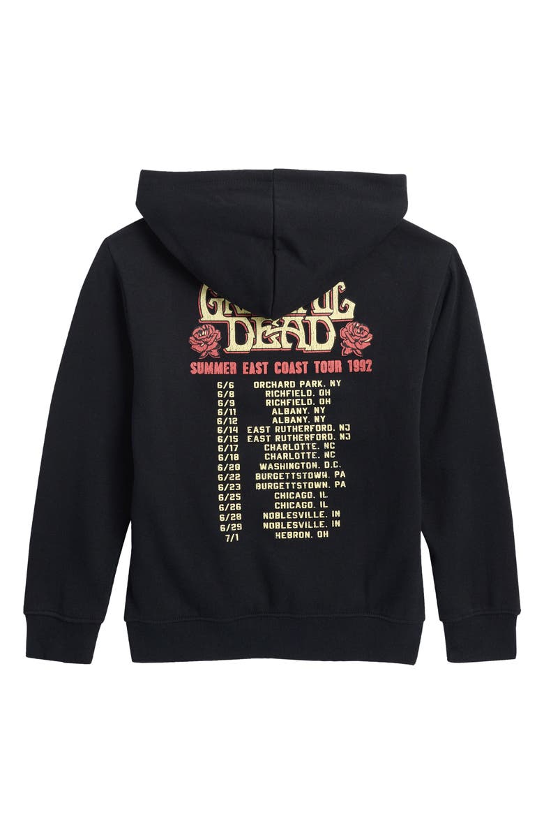 Treasure & Bond Kids' License Graphic Hoodie, Alternate, color, Black Jet Grateful Dead Tour