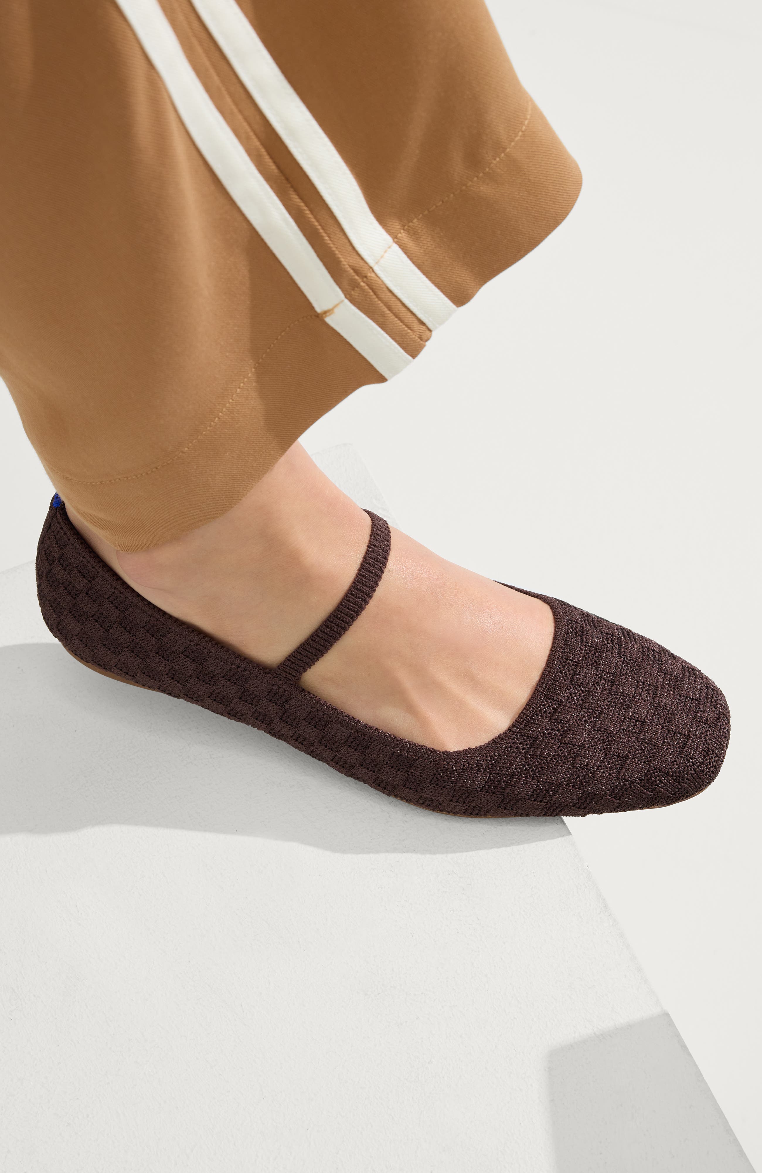 The Max Square Mary Jane, Alternate, color, Chocolate