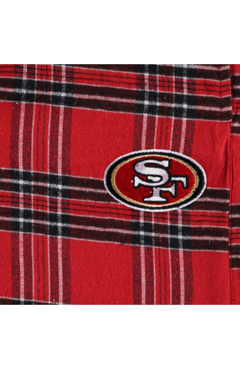 CONCEPTS SPORT Men's Concepts Sport Black/Scarlet San Francisco 49ers Big & Tall Ultimate Sleep Pant, Alternate, color, 