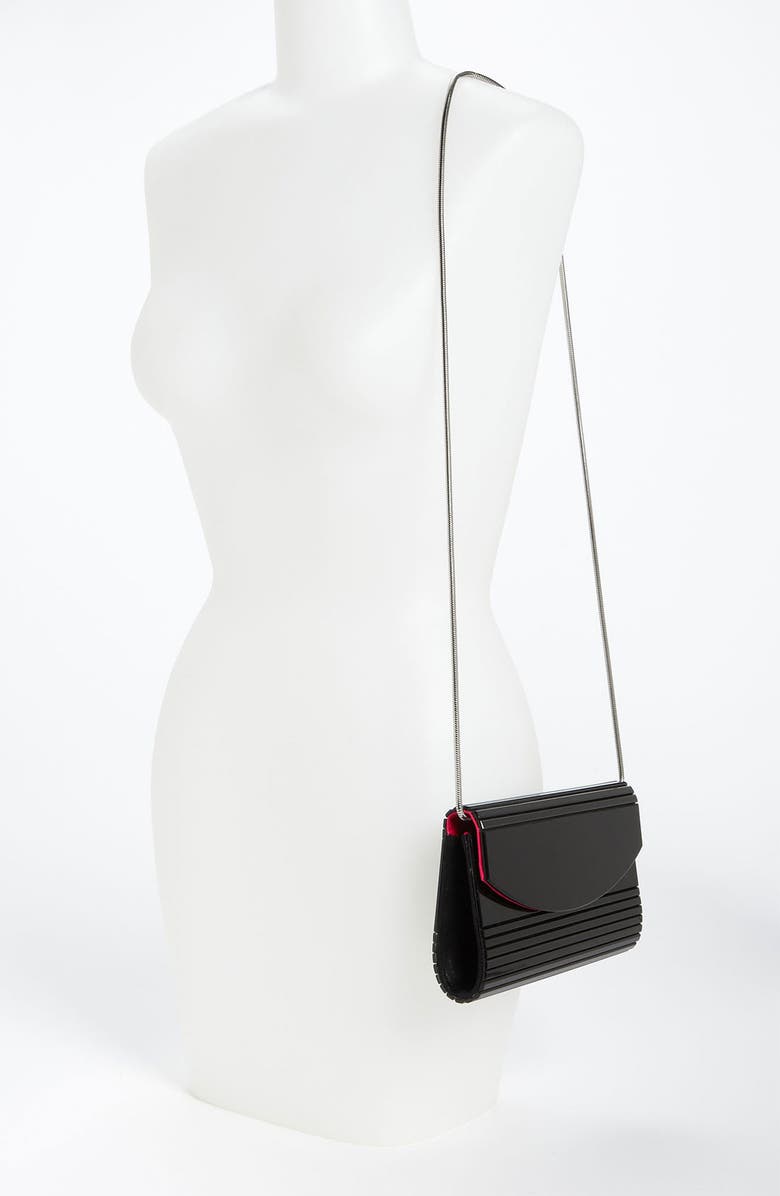 Sondra Roberts Resin Clutch, Alternate, color,