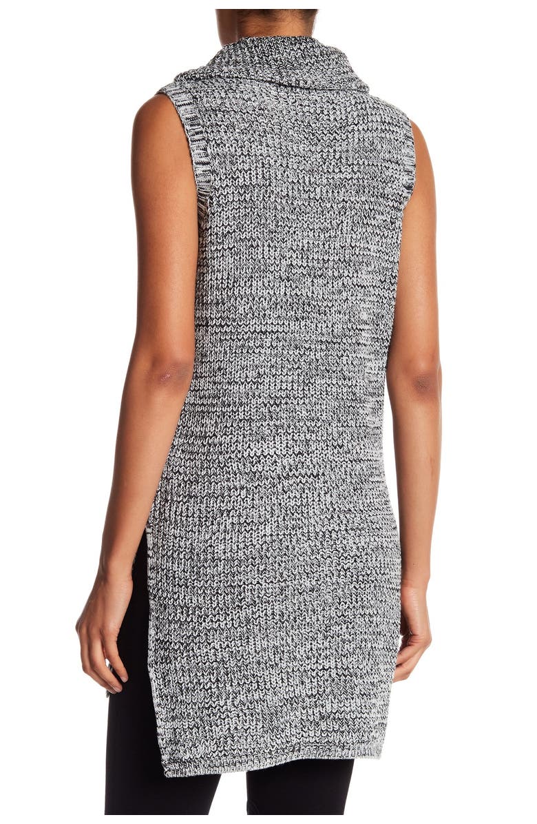 PAPILLON Sleeveless Cowl Neck Tunic Sweater, Alternate, color, 