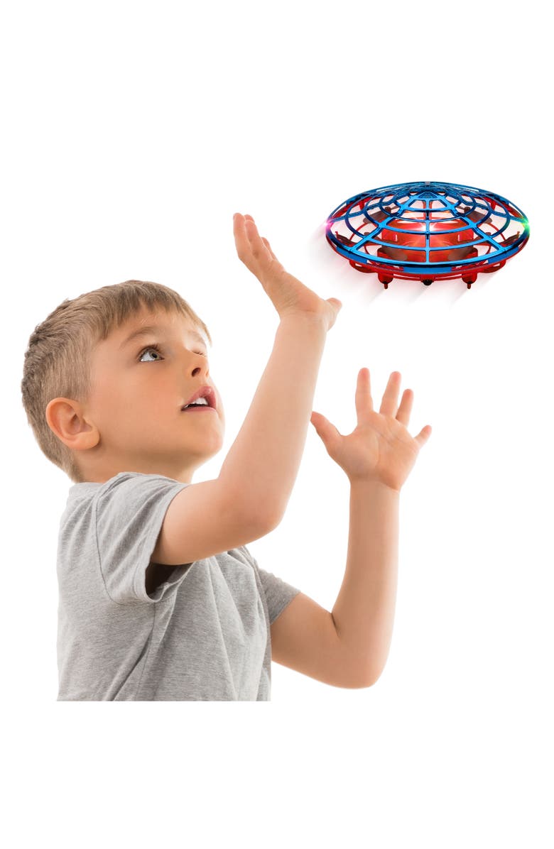 Force1 Scoot Combo Hand Operated Drone, Alternate, color, Red, Blue