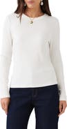 Karen Kane Ribbed Long Sleeve Top