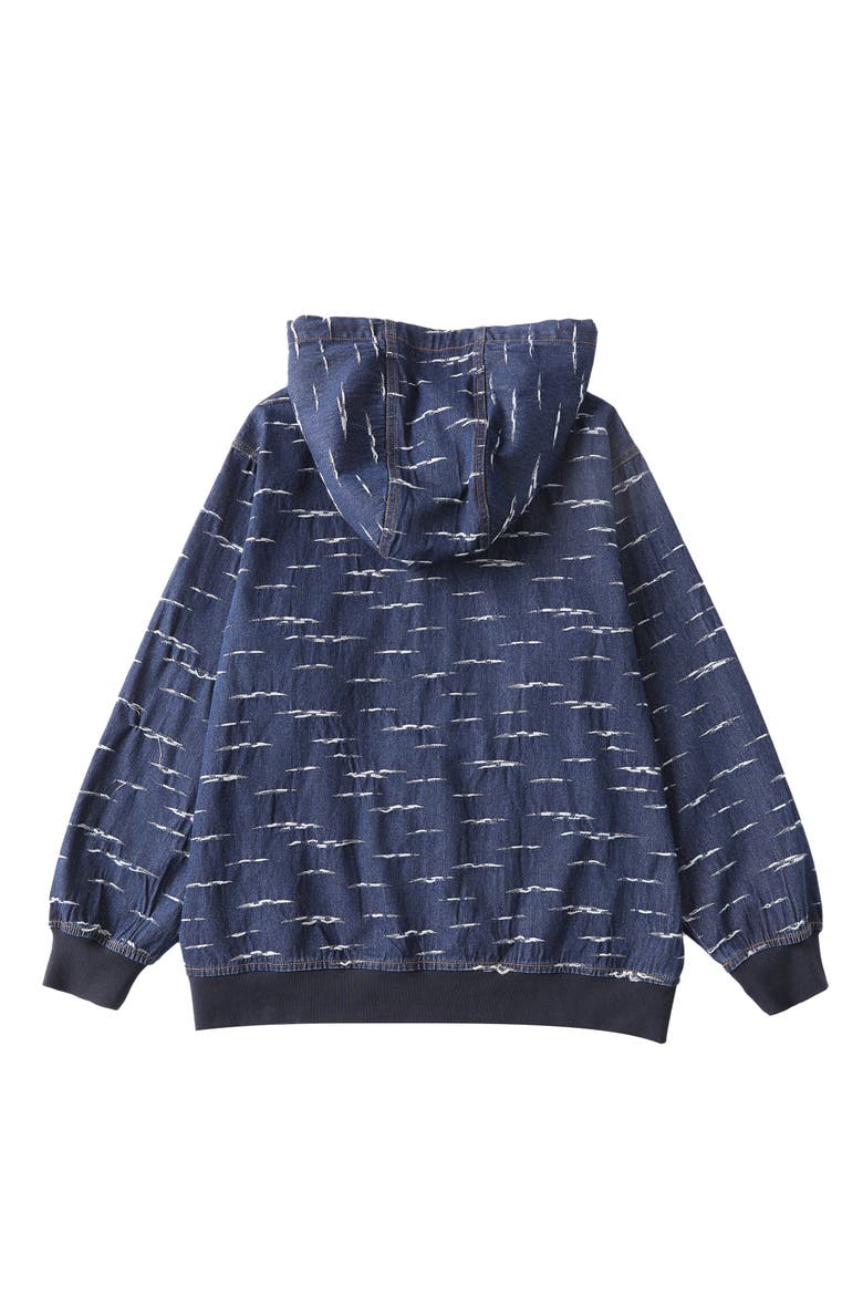 Kaketsugi Hoodie, Alternate, color, Blue