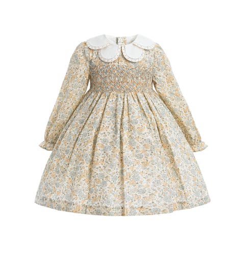 Floral Smocked Dress (Baby & Toddler)
