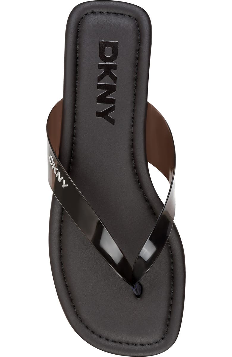 DKNY Hampton Flip Flop, Alternate, color, Brown