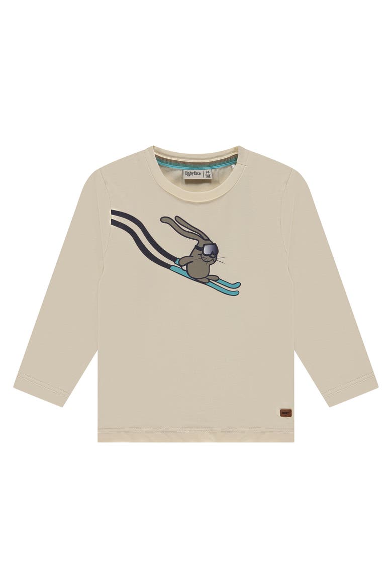 Sports Graphic Long Sleeve T-Shirt, Main, color, Ivory