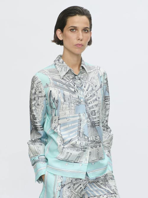 Callas Milano Cameron Rome Scarf Shirt