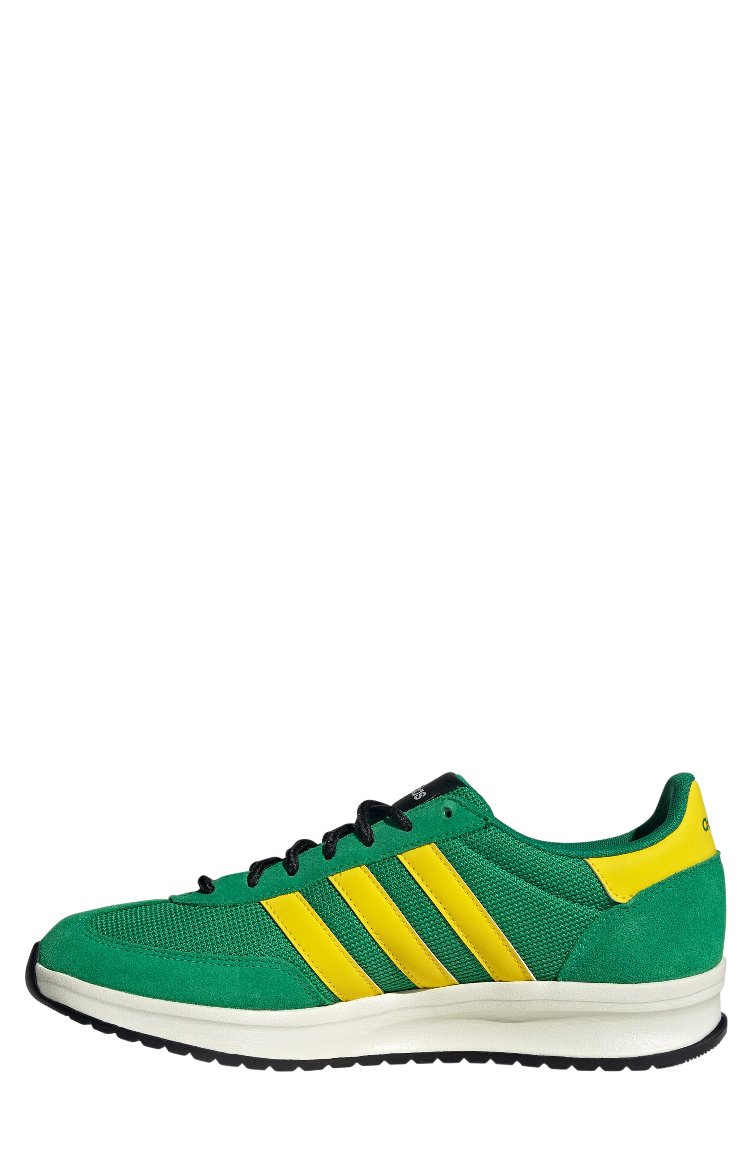 Run 72 Sneaker, Alternate, color, GREEN/ YELLOW/ OFF WHITE