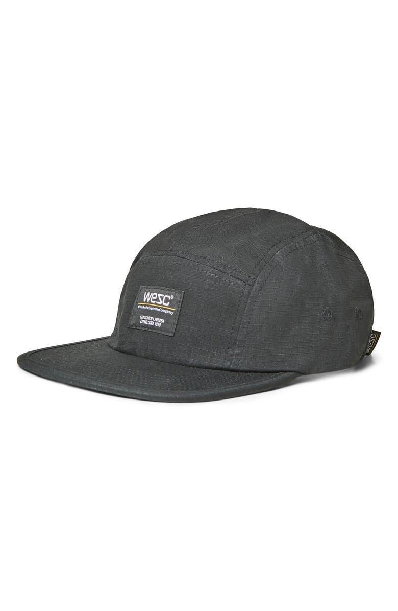 WeSC Solid Cotton Camper Hat, Main, color,