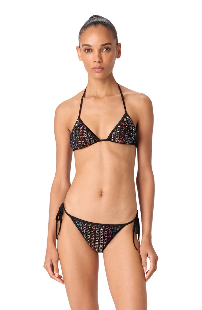 Missoni Classic Mesh Bikini With Lamé And Sequin Details, Main, color, 