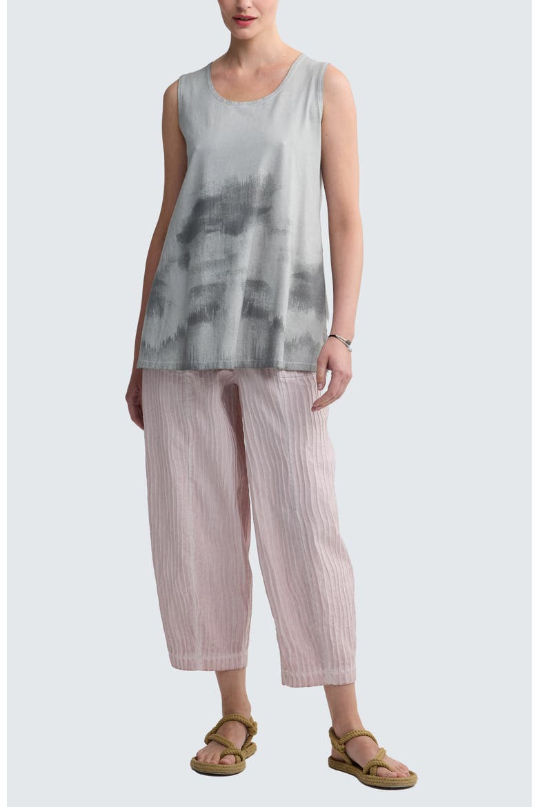 Edrie Garment-Dyed Tank Top, Alternate, color, Ash Grey