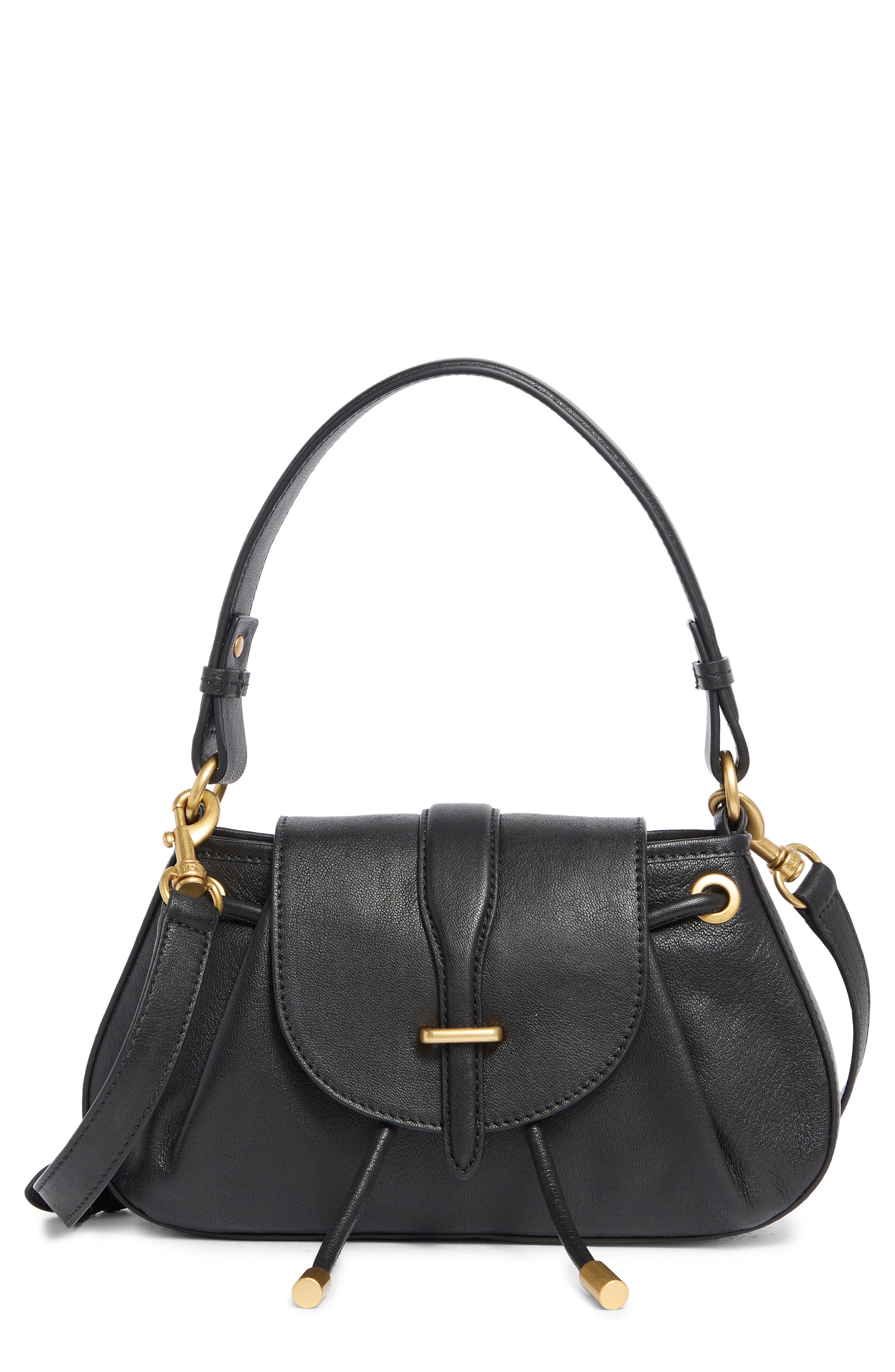 Vince Camuto Elic Leather Top Handle Bag, Main, color, 