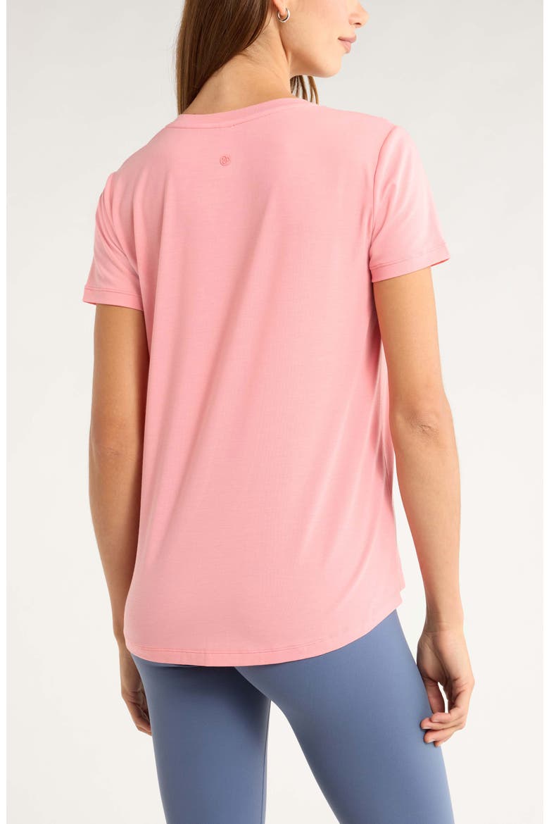 Breathe Active T-Shirt, Alternate, color, PINK BERRY ICE