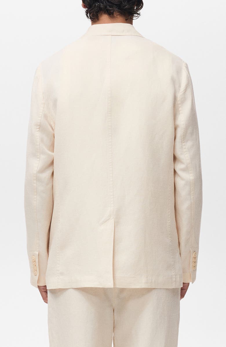 MANGO Suit Jacket, Alternate, color, Ecru