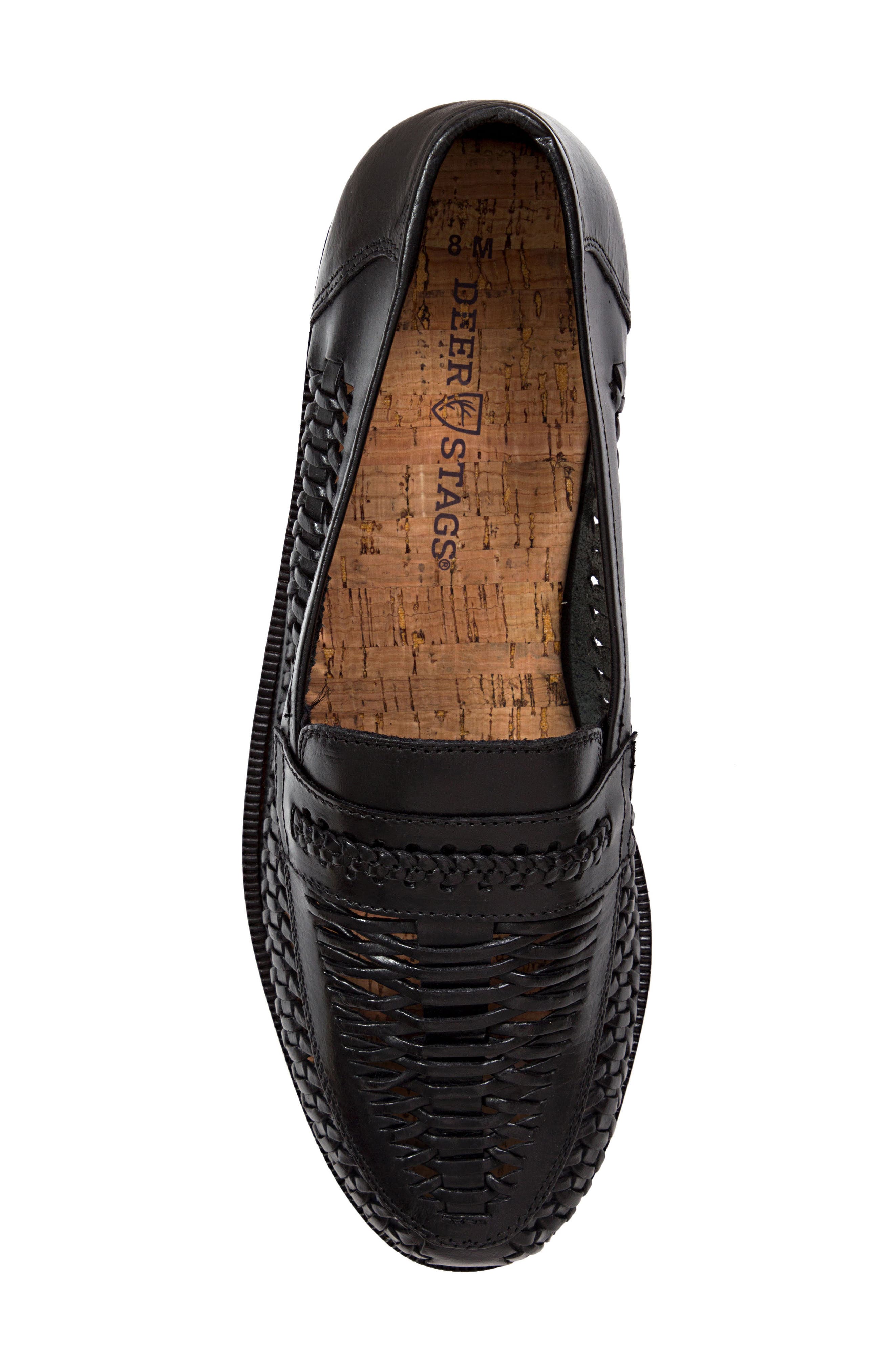 Deer Stags Puebla Huarache Sandal, Alternate, color, 