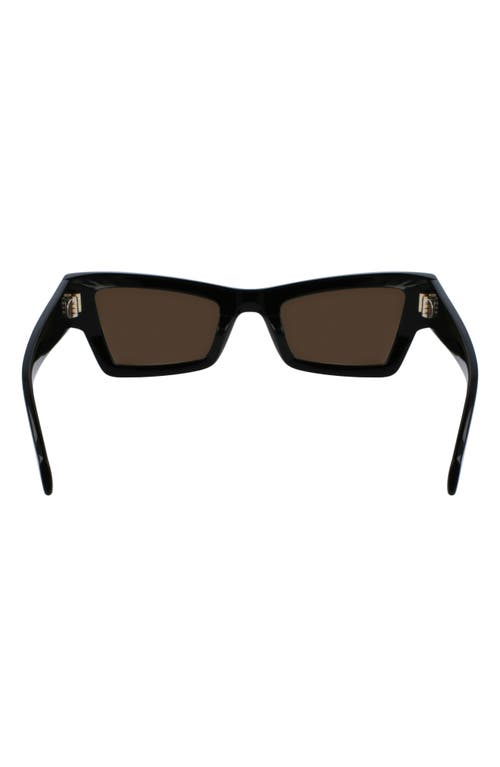 Ferragamo Rivets Acetate Cat-eye Sunglasses In Transparent Dark Green