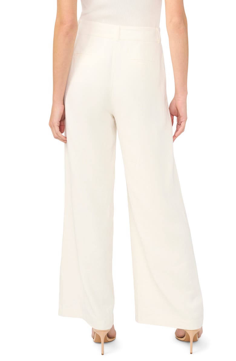 Ted Baker Beatrice Wide Leg Linen Blend Pants, Alternate, color, 