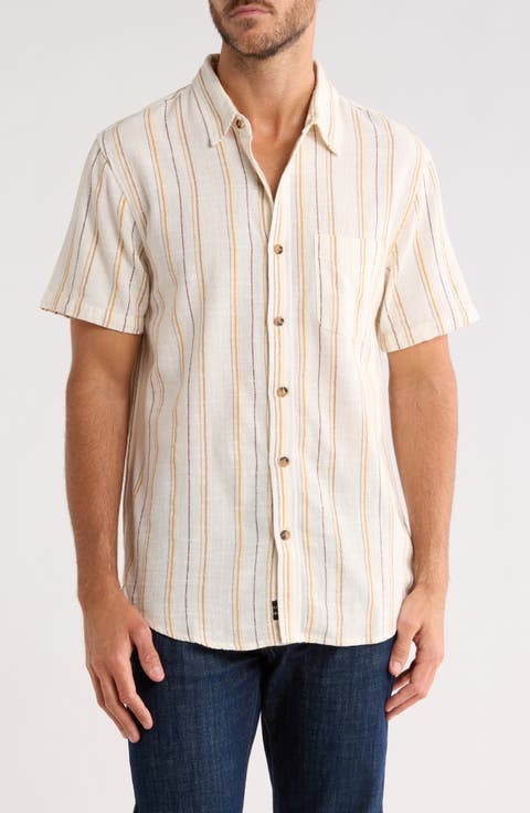 Short Sleeve Workwear Button-Up Shirt
