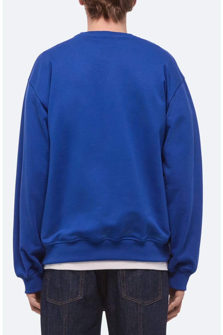 Varsity Cotton French Terry Crewneck Sweatshirt, Alternate, color, ROYAL BLUE