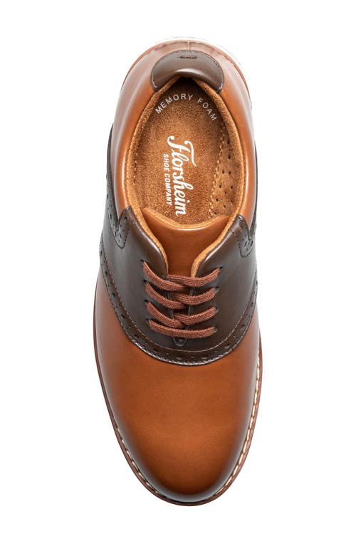 Florsheim Kids' Vibe Saddle Shoe In Brown