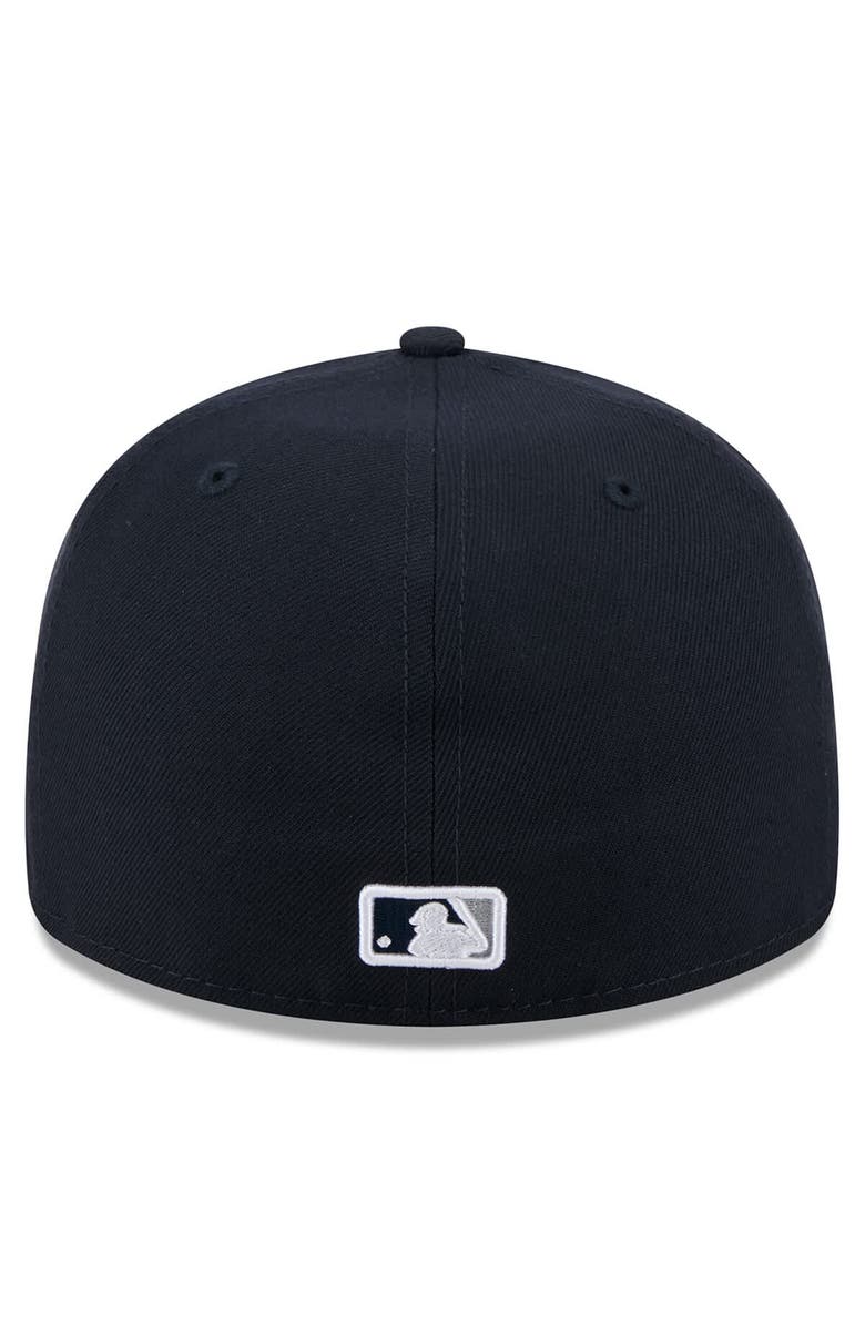 New Era Men's New Era Navy New York Yankees 2025 Jackie Robinson Day Retro Crown 59FIFTY Unstructured Fitted Hat, Alternate, color,