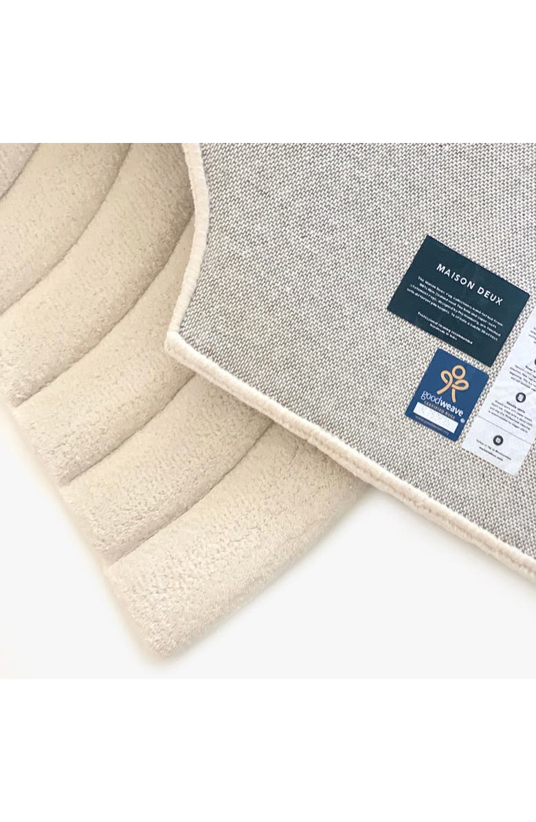 Maison Deux Rainbow Rug, Alternate, color, Off-White