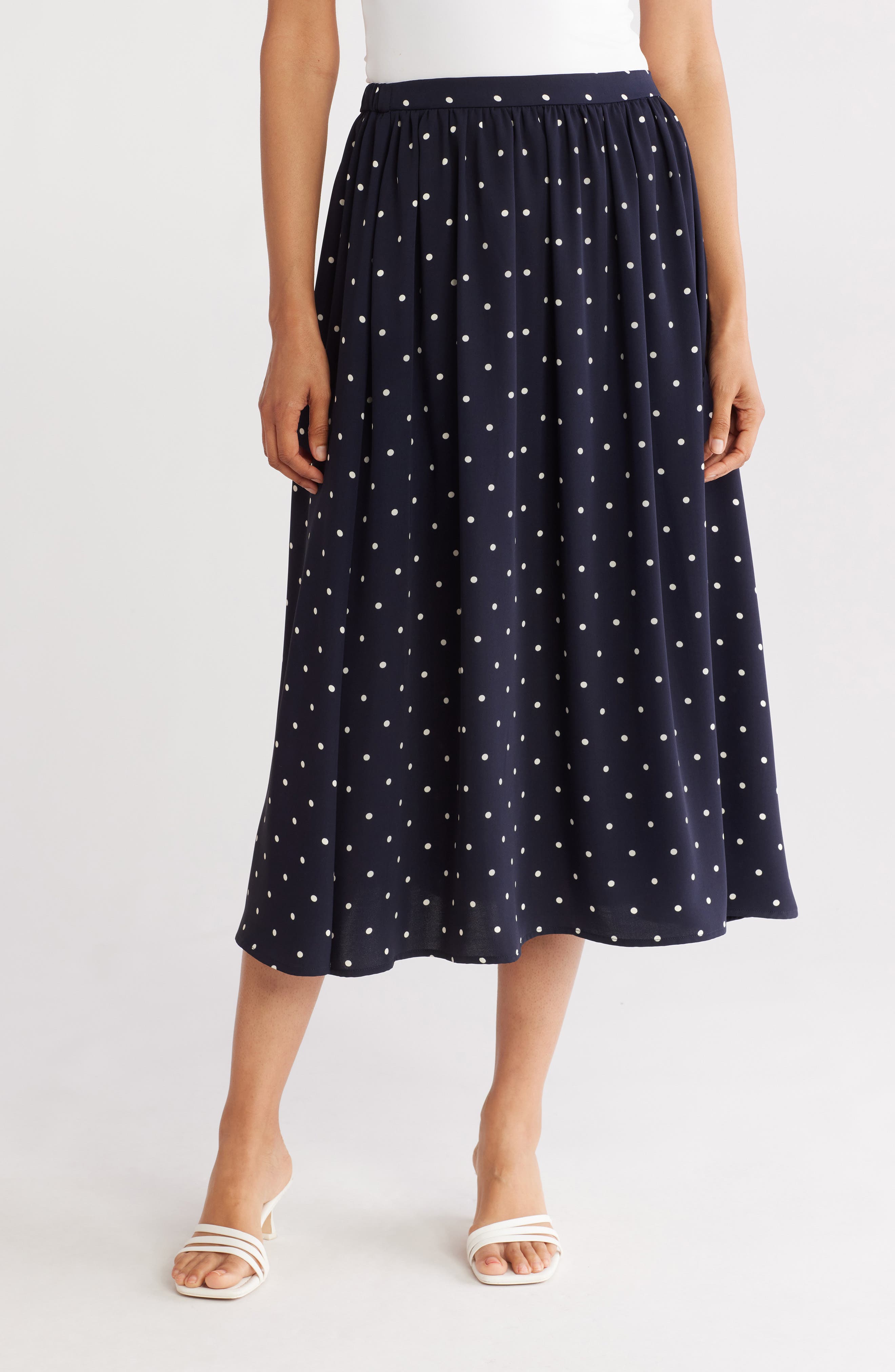 NORDSTROM RACK Pull-On Midi Skirt