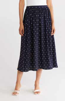 NORDSTROM RACK Pull-On Midi Skirt