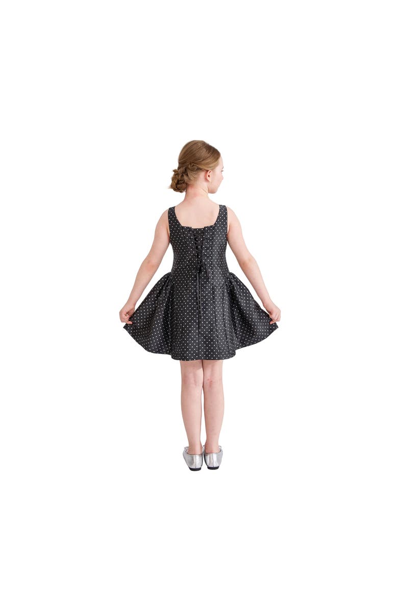 Tulleen Vivienne Polka Dot Dress, Alternate, color, Black