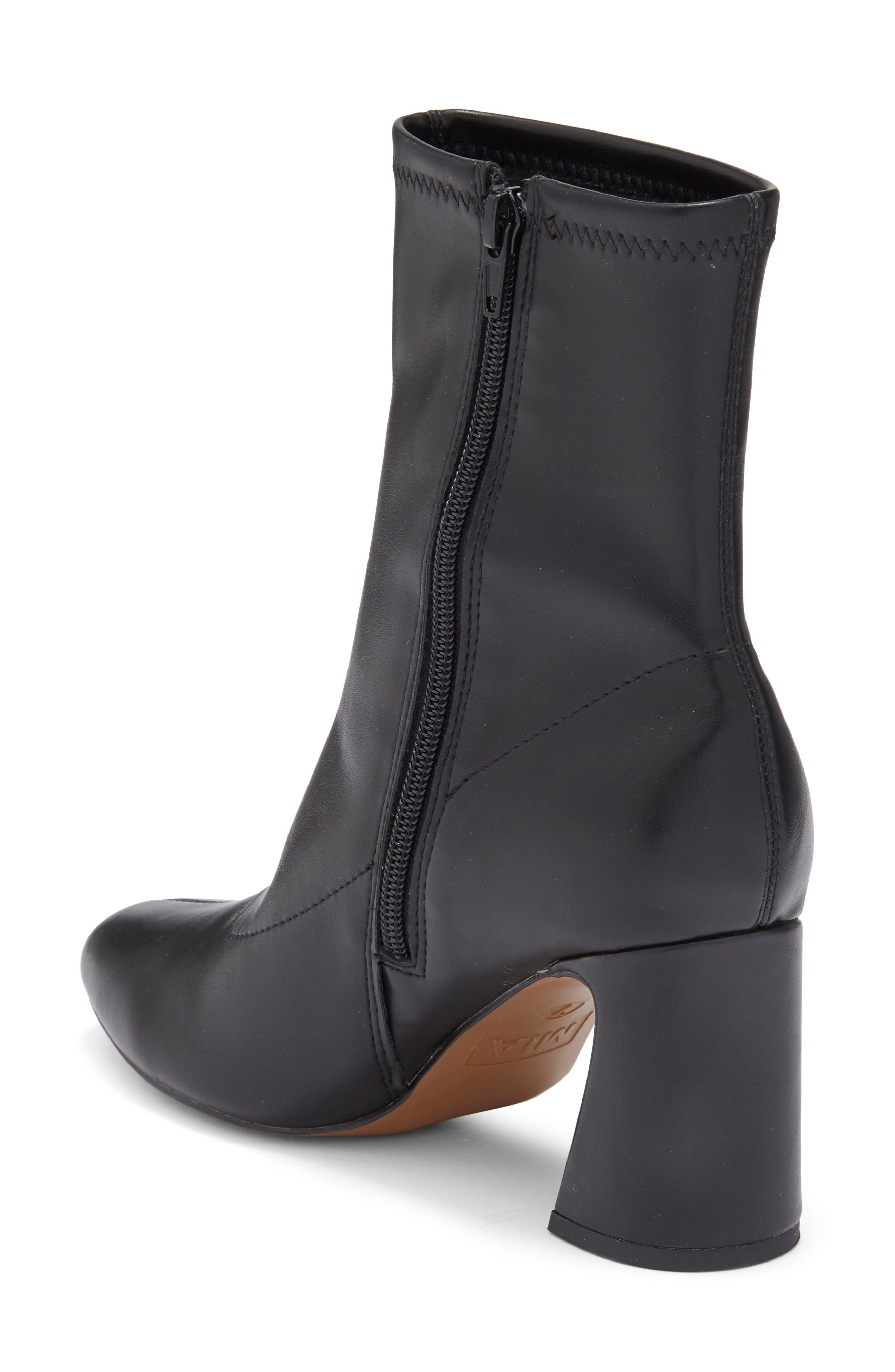 MIA Thiva Block Heel Bootie, Alternate, color, Black
