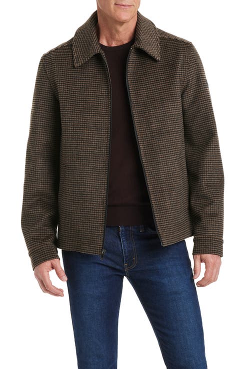 Plaid Flannel Zip Jacket