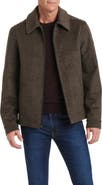 Vince Camuto Plaid Flannel Zip Jacket