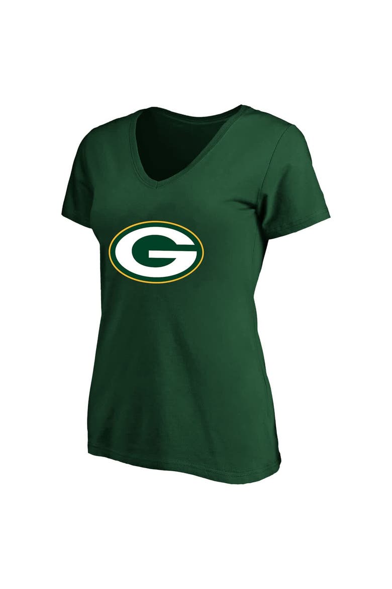 Women's Micah Parsons Green Green Bay Packers Plus Size Fair Catch Name & Number V-Neck T-Shirt, Alternate, color, Green
