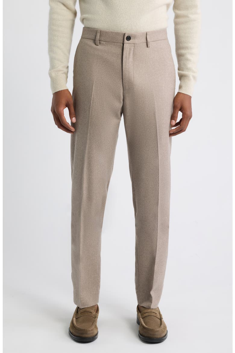 Cashmere Blend Pants, Main, color, LIGHT FEATHER MELANGE - 2I2