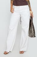 Princess Polly Sabryna Low Rise Straight Leg Jeans