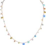 MADISON BEVERLY HILLS Multi Colored Gemstone Necklace